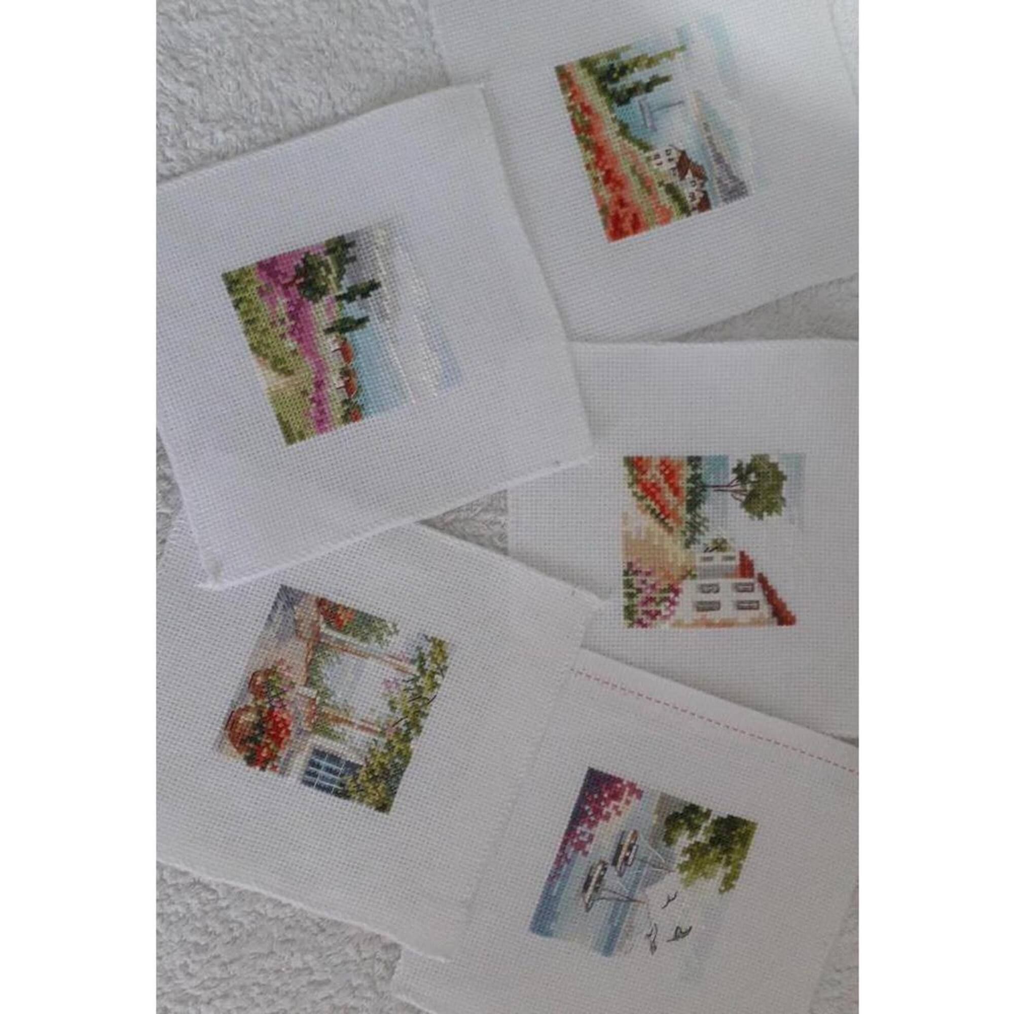 Alisa Flower Patio Cross Stitch Kit